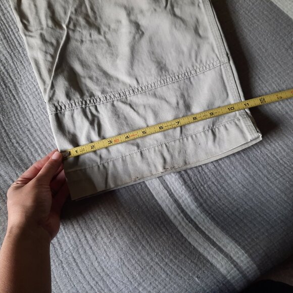 VTG Y2K JNCO Khaki Cargo Pants Wide Leg -  Men's 31x30 - Picture 14 of 16